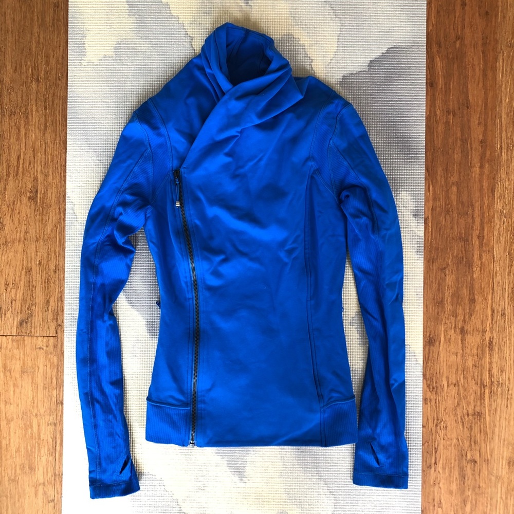 Lululemon Precision Jacket Blue Size 4 - image 2